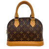 ルイ・ヴィトン LOUIS VUITTON アルマBB M53152 ブラウン ゴールド金具 モノグラムキャンバス レディース ショルダーバッグ