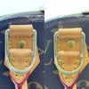 ルイ・ヴィトン LOUIS VUITTON アルマBB M53152 ブラウン ゴールド金具 モノグラムキャンバス レディース ショルダーバッグ