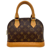 ルイ・ヴィトン LOUIS VUITTON アルマBB M53152 ブラウン ゴールド金具 モノグラムキャンバス レディース ショルダーバッグ