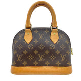 ルイ・ヴィトン LOUIS VUITTON アルマBB M53152 ブラウン ゴールド金具 モノグラムキャンバス レディース ショルダーバッグ