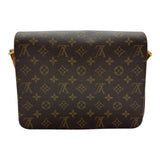 ルイ・ヴィトン LOUIS VUITTON カルトシエールMM M51252 ブラウン モノグラム/レザー レディース ショルダーバッグ