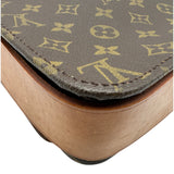 ルイ・ヴィトン LOUIS VUITTON カルトシエールMM M51252 ブラウン モノグラム/レザー レディース ショルダーバッグ
