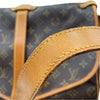 ルイ・ヴィトン LOUIS VUITTON ソミュール35 M42254 ブラウン ゴールド金具 モノグラムキャンバス レディース ショルダーバッグ