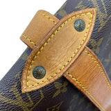 ルイ・ヴィトン LOUIS VUITTON ソミュール35 M42254 ブラウン ゴールド金具 モノグラムキャンバス レディース ショルダーバッグ