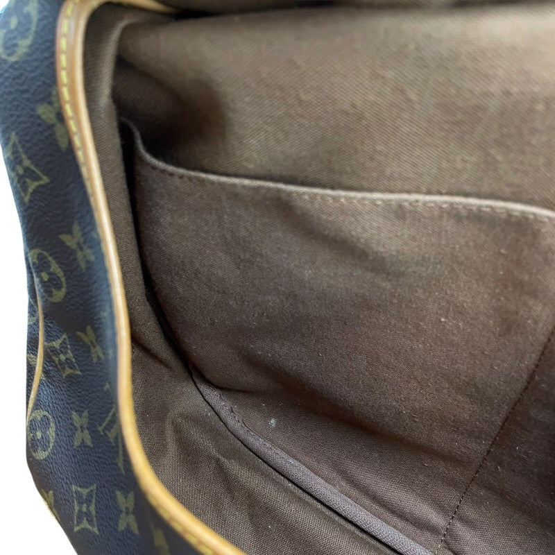 ルイ・ヴィトン LOUIS VUITTON ソミュール35 M42254 ブラウン ゴールド ルイ・ヴィトン LOUIS VUITTON ソミュール35 M42254 ブラウン ゴールド