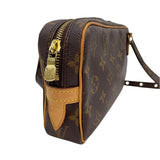 ルイ・ヴィトン LOUIS VUITTON ポシェット・マルリー バンドリエール M51828 ブラウン モノグラムキャンバス レディース ショルダーバッグ