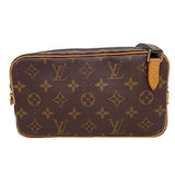 ルイ・ヴィトン LOUIS VUITTON ポシェット・マルリー バンドリエール M51828 ブラウン モノグラムキャンバス レディース ショルダーバッグ