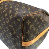 ルイ・ヴィトン LOUIS VUITTON キーポル・バンドリエール55 ブラウン ゴールド金具 モノグラムキャンバス レディース ボストンバッグ