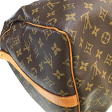 ルイ・ヴィトン LOUIS VUITTON キーポル・バンドリエール55 ブラウン ゴールド金具 モノグラムキャンバス レディース ボストンバッグ