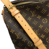 ルイ・ヴィトン LOUIS VUITTON キーポル・バンドリエール55 ブラウン ゴールド金具 モノグラムキャンバス レディース ボストンバッグ
