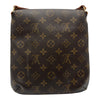 ルイ・ヴィトン LOUIS VUITTON ミュゼット・サルサ ロング M51387 ブラウン モノグラム/レザー レディース ショルダーバッグ