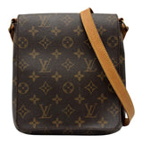 ルイ・ヴィトン LOUIS VUITTON ミュゼット・サルサ ロング M51387 ブラウン モノグラム/レザー レディース ショルダーバッグ