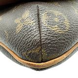 ルイ・ヴィトン LOUIS VUITTON ミュゼット・サルサ ロング M51387 ブラウン モノグラム/レザー レディース ショルダーバッグ