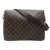 ルイ・ヴィトン LOUIS VUITTON アベス M45257 ブラウン モノグラムキャンバス メンズ ショルダーバッグ