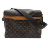 ルイ・ヴィトン LOUIS VUITTON アベス M45257 ブラウン モノグラムキャンバス メンズ ショルダーバッグ