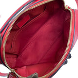 ルイ・ヴィトン LOUIS VUITTON サントンジュ M43556 ブラウン×レッド モノグラムキャンバス レディース ショルダーバッグ