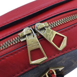 ルイ・ヴィトン LOUIS VUITTON サントンジュ M43556 ブラウン×レッド モノグラムキャンバス レディース ショルダーバッグ