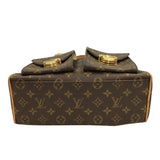 ルイ・ヴィトン LOUIS VUITTON マンハッタンPM M40026 ブラウン モノグラムキャンバス レディース ハンドバッグ