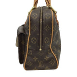 ルイ・ヴィトン LOUIS VUITTON マンハッタンPM M40026 ブラウン モノグラムキャンバス レディース ハンドバッグ