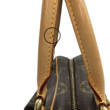 ルイ・ヴィトン LOUIS VUITTON マンハッタンPM M40026 ブラウン モノグラムキャンバス レディース ハンドバッグ