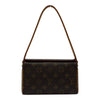 ルイ・ヴィトン LOUIS VUITTON レシタル M51900 ブラウン モノグラム/レザー レディース ショルダーバッグ