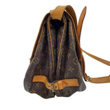 ルイ・ヴィトン LOUIS VUITTON ソミュール35 M42254 ブラウン モノグラムキャンバス ユニセックス ショルダーバッグ