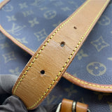 ルイ・ヴィトン LOUIS VUITTON ソミュール35 M42254 ブラウン モノグラムキャンバス ユニセックス ショルダーバッグ