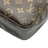 ルイ・ヴィトン LOUIS VUITTON ルーピングGM M51145 ブラウン モノグラムキャンバス レディース ショルダーバッグ