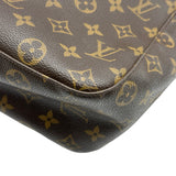ルイ・ヴィトン LOUIS VUITTON ルーピングGM M51145 ブラウン モノグラムキャンバス レディース ショルダーバッグ