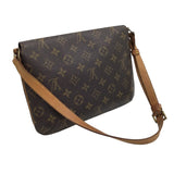 ルイ・ヴィトン LOUIS VUITTON ミュゼット・タンゴ ショート M51257 ブラウン モノグラム・キャンバス レディース ショルダーバッグ