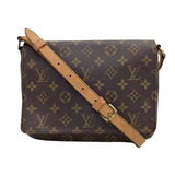 ルイ・ヴィトン LOUIS VUITTON ミュゼット・タンゴ ショート M51257 ブラウン モノグラム・キャンバス レディース ショルダーバッグ