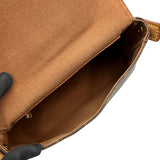 ルイ・ヴィトン LOUIS VUITTON ミニ・ルーピング M51147 ブラウン モノグラム/レザー レディース ショルダーバッグ