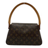 ルイ・ヴィトン LOUIS VUITTON ミニ・ルーピング M51147 ブラウン モノグラム/レザー レディース ショルダーバッグ