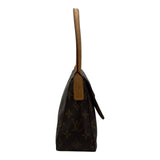 ルイ・ヴィトン LOUIS VUITTON ミニ・ルーピング M51147 ブラウン モノグラム/レザー レディース ショルダーバッグ
