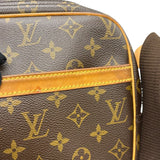 ルイ・ヴィトン LOUIS VUITTON リポーターPM M45254 ブラウン モノグラムキャンバス レディース ショルダーバッグ