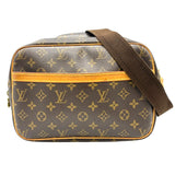 ルイ・ヴィトン LOUIS VUITTON リポーターPM M45254 ブラウン モノグラムキャンバス レディース ショルダーバッグ