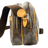 ルイ・ヴィトン LOUIS VUITTON リポーターPM M45254 ブラウン モノグラムキャンバス レディース ショルダーバッグ