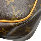 ルイ・ヴィトン LOUIS VUITTON リポーターPM M45254 ブラウン モノグラムキャンバス レディース ショルダーバッグ