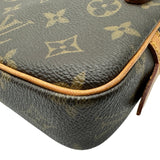 ルイ・ヴィトン LOUIS VUITTON ポシェット・マルリーバンドリエール M51828 ブラウン モノグラム/レザー レディース ショルダーバッグ