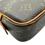 ルイ・ヴィトン LOUIS VUITTON ポシェット・マルリーバンドリエール M51828 ブラウン モノグラム/レザー レディース ショルダーバッグ