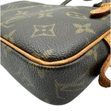 ルイ・ヴィトン LOUIS VUITTON ポシェット・マルリーバンドリエール M51828 ブラウン モノグラム/レザー レディース ショルダーバッグ