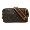 ルイ・ヴィトン LOUIS VUITTON ポシェット・マルリーバンドリエール M51828 ブラウン モノグラム/レザー レディース ショルダーバッグ
