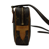 ルイ・ヴィトン LOUIS VUITTON ポシェット・マルリーバンドリエール M51828 ブラウン モノグラム/レザー レディース ショルダーバッグ
