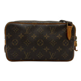ルイ・ヴィトン LOUIS VUITTON ポシェット・マルリーバンドリエール M51828 ブラウン モノグラム/レザー レディース ショルダーバッグ