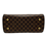 ルイ・ヴィトン LOUIS VUITTON ドゥオモ N60008 ブラウン ダミエ/レザー レディース ハンドバッグ