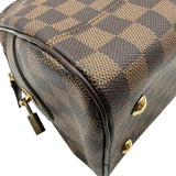 ルイ・ヴィトン LOUIS VUITTON ドゥオモ N60008 ブラウン ダミエ/レザー レディース ハンドバッグ