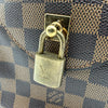ルイ・ヴィトン LOUIS VUITTON ドゥオモ N60008 ブラウン ダミエ/レザー レディース ハンドバッグ