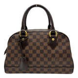ルイ・ヴィトン LOUIS VUITTON ドゥオモ N60008 ブラウン ダミエ/レザー レディース ハンドバッグ