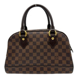 ルイ・ヴィトン LOUIS VUITTON ドゥオモ N60008 ブラウン ダミエ/レザー レディース ハンドバッグ