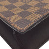 ルイ・ヴィトン LOUIS VUITTON ヴェニスPM N51145 ブラウン ダミエ/レザー メンズ トートバッグ